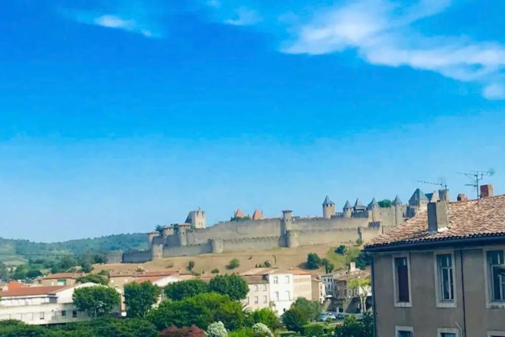 Appartement T2 Avec Vue Chateau Carcassonne Extérieur photo